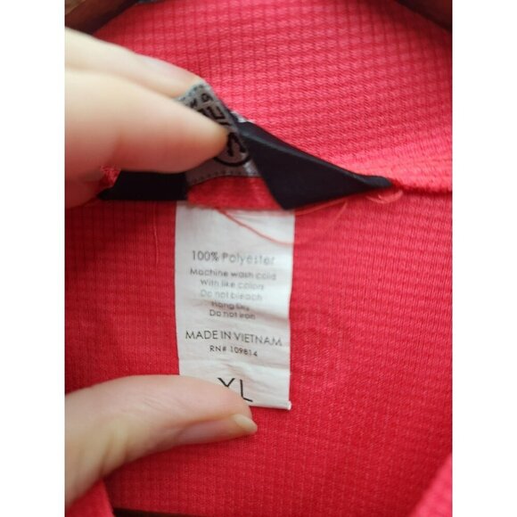 Canari Mens XL Red & Black Short-Sleeve Cycling Jersey 100% Polyester - Picture 3 of 4